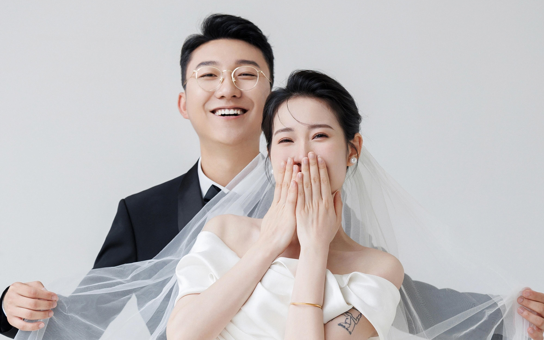 极简韩式客片欣赏！石家庄婚纱照推荐商家