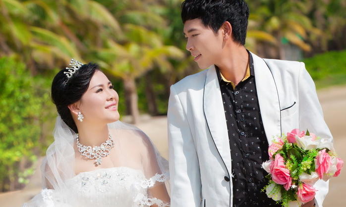 三亚【蓝色影像】婚纱摄影 客照分享 之曹升元夫妇