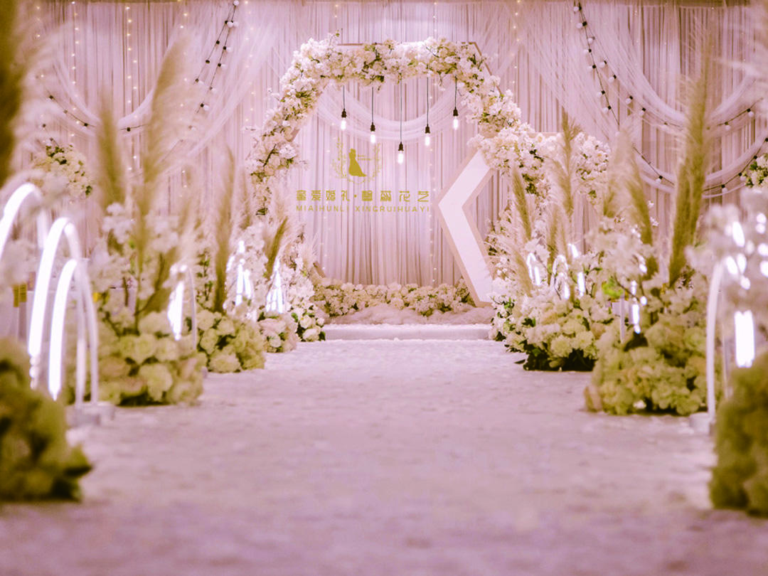 荣县蜜爱婚礼《余生是你》香槟色婚礼