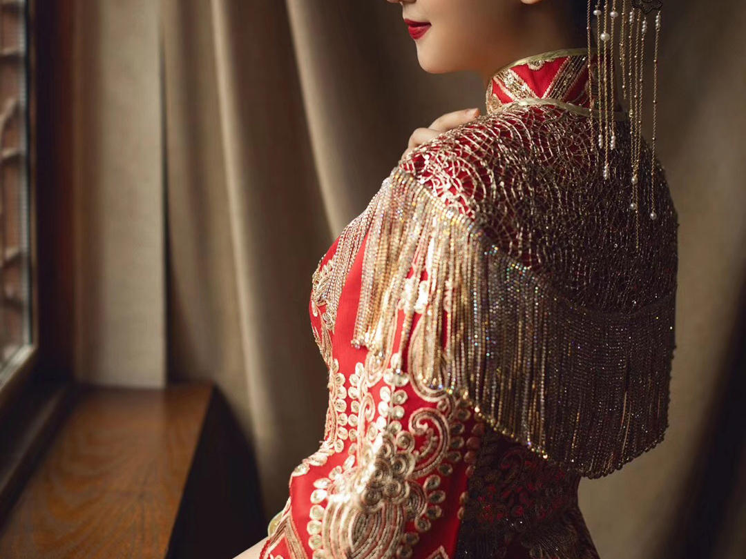 【禧棠婚纱】仙女的婚纱+高档中式秀禾服