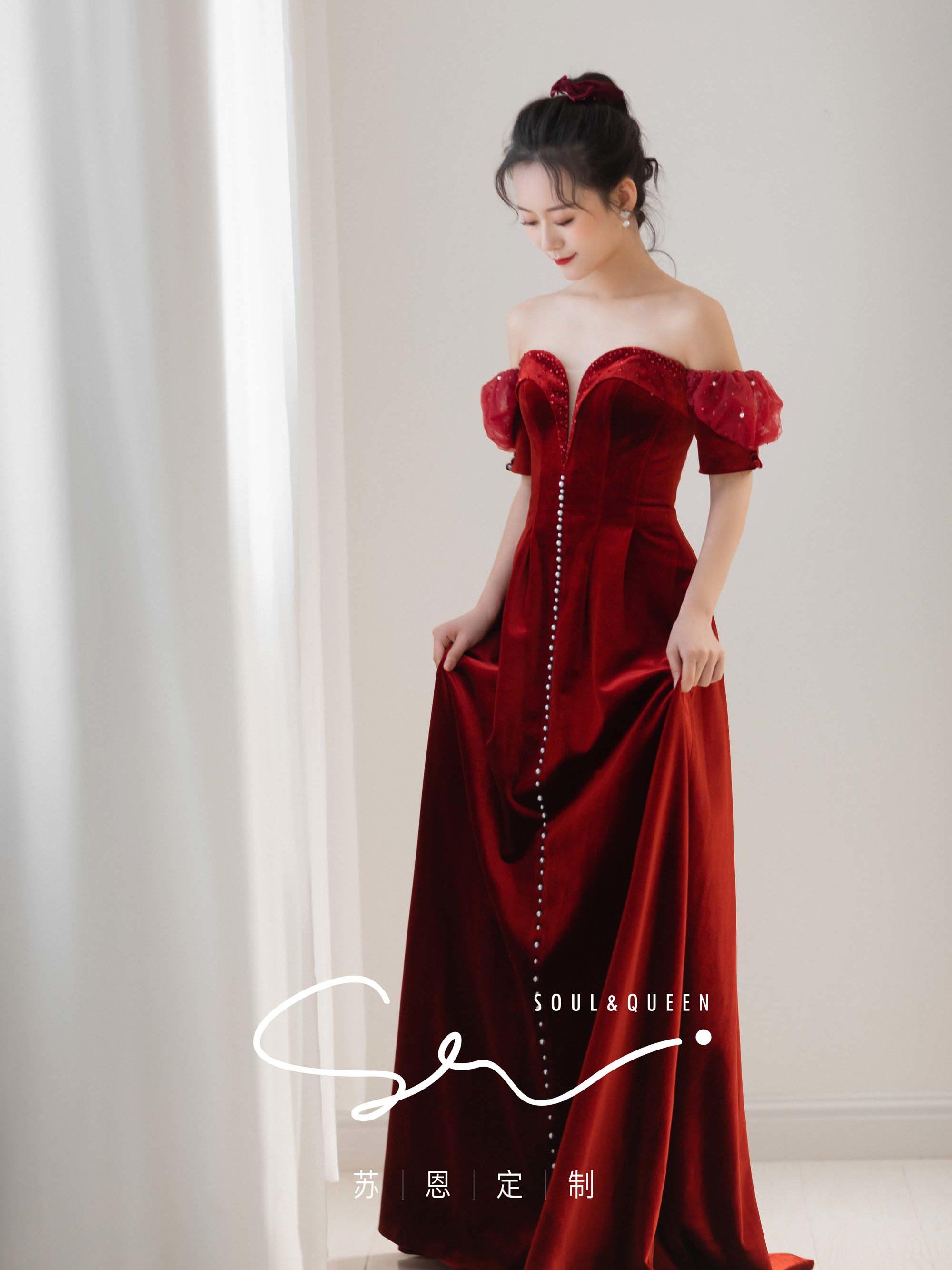 【7件套超值性价比】婚纱礼服中式轻奢新娘婚礼套餐