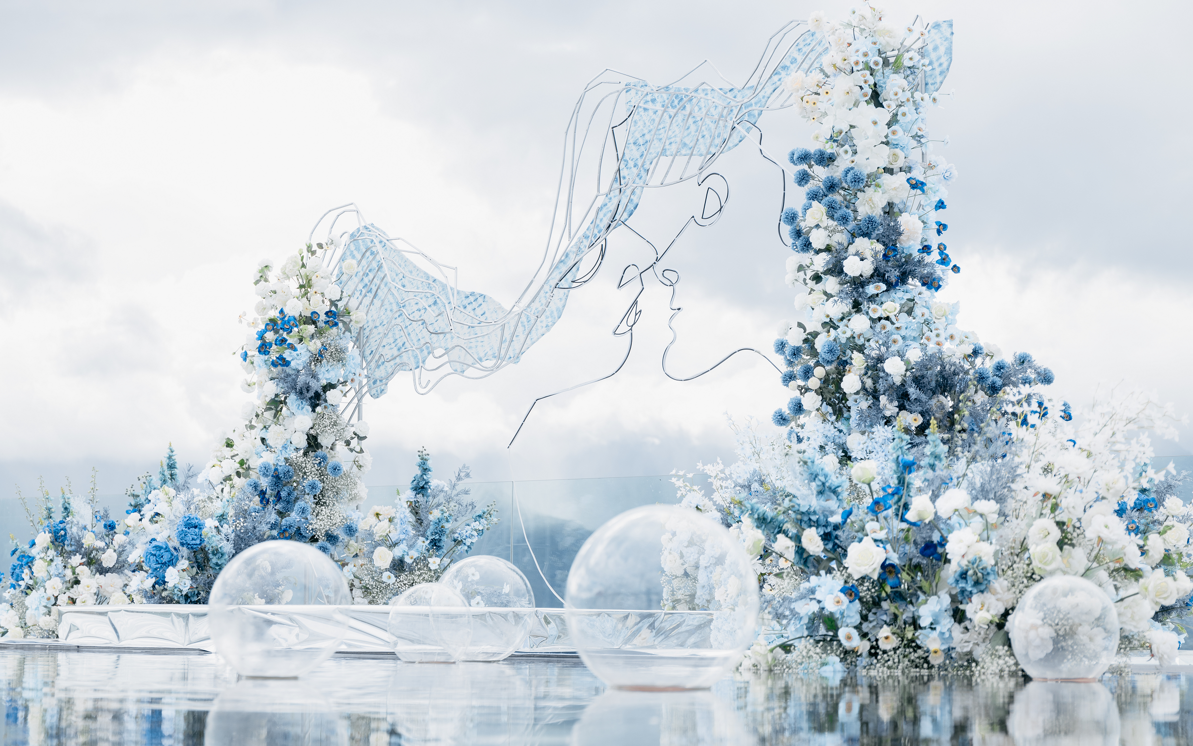 【愛度婚禮】水臺藍色主題婚禮