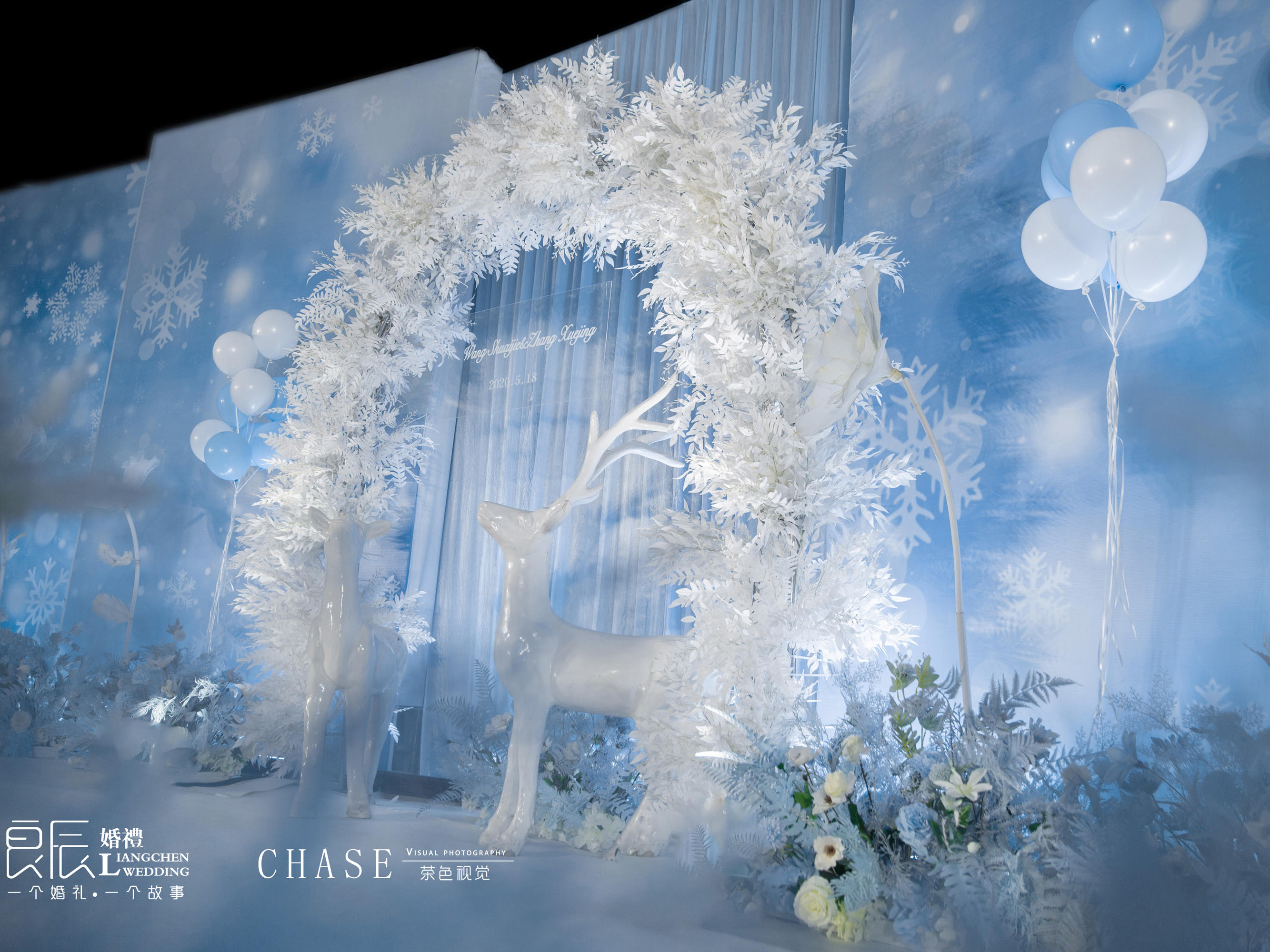 【良辰婚礼】冰雪梦幻主题风格婚礼  永恒