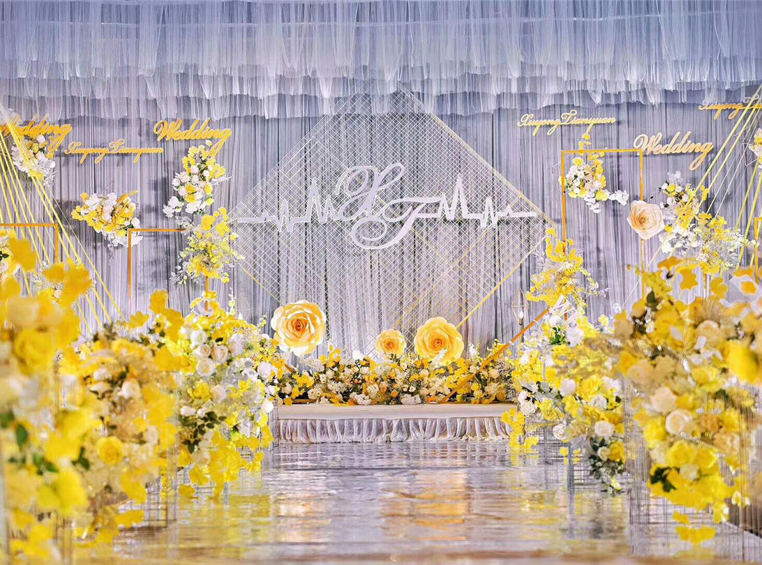 超高性价比香槟金婚礼集合无隐形消费