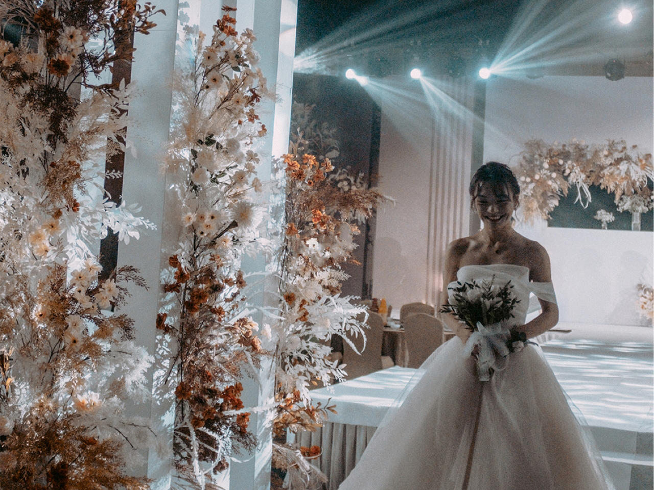 概念婚礼质感奶咖色主题婚礼