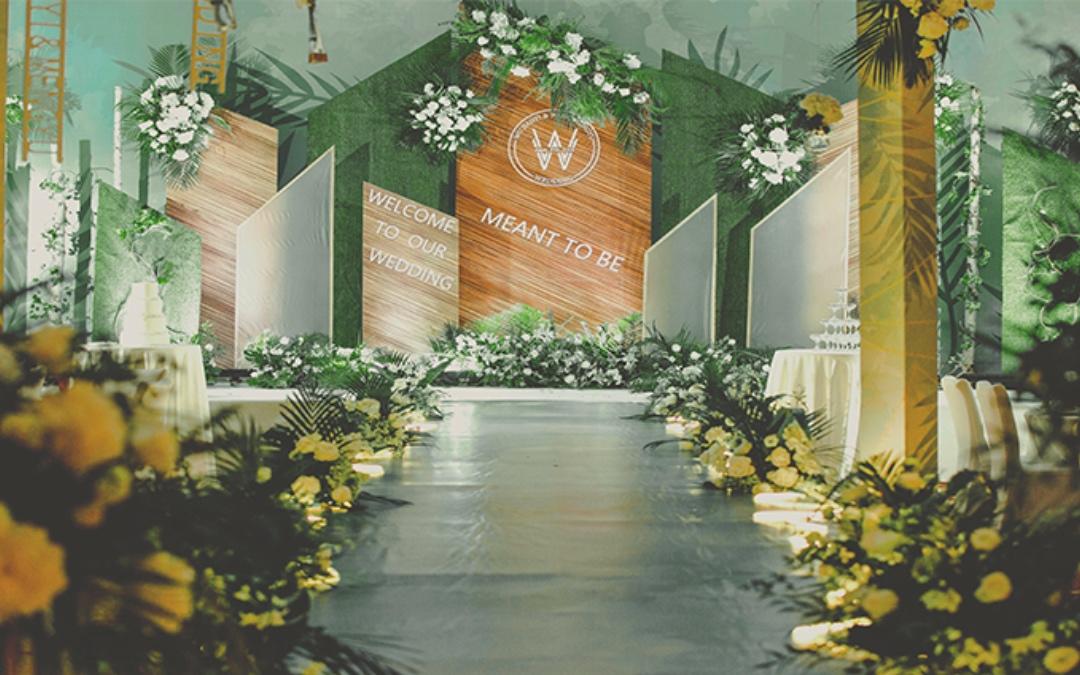 「CR婚礼·空间」2020年流行色系 桃粉新中式