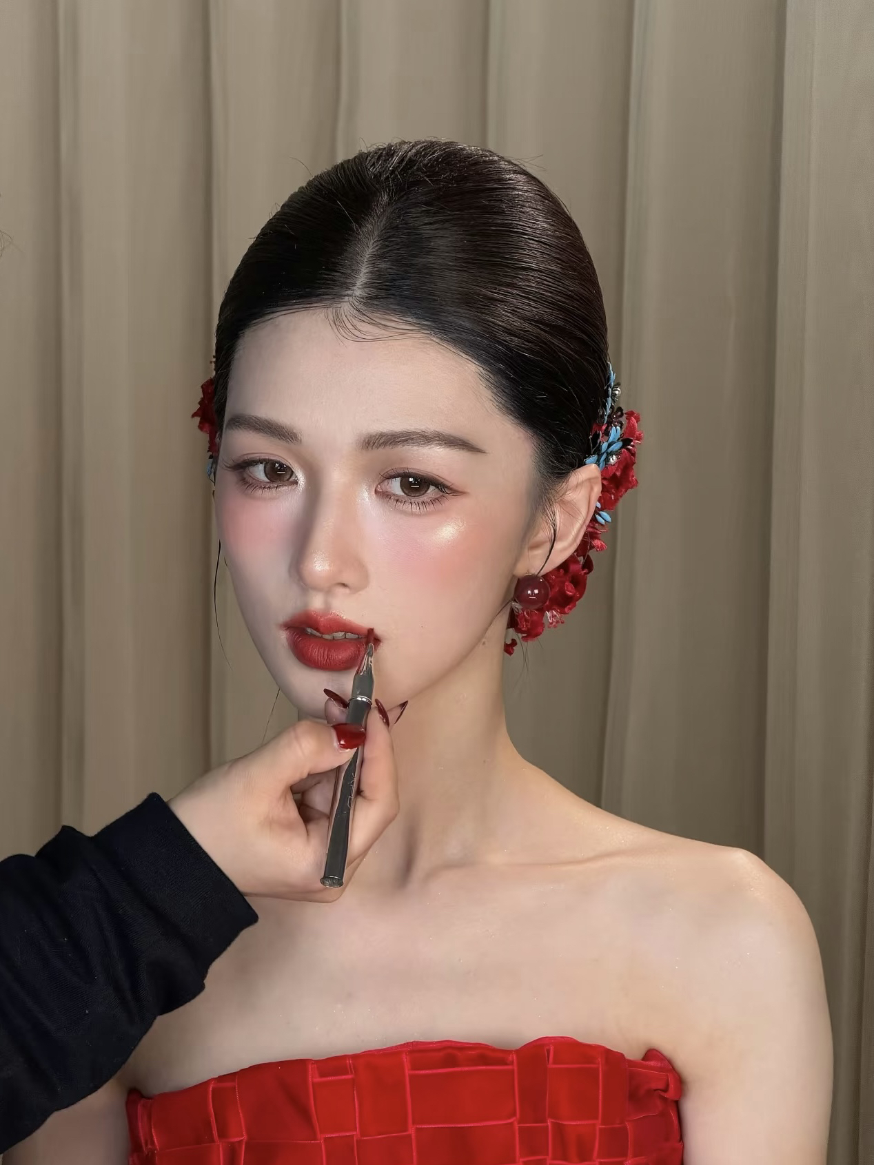 高级简约新娘妆