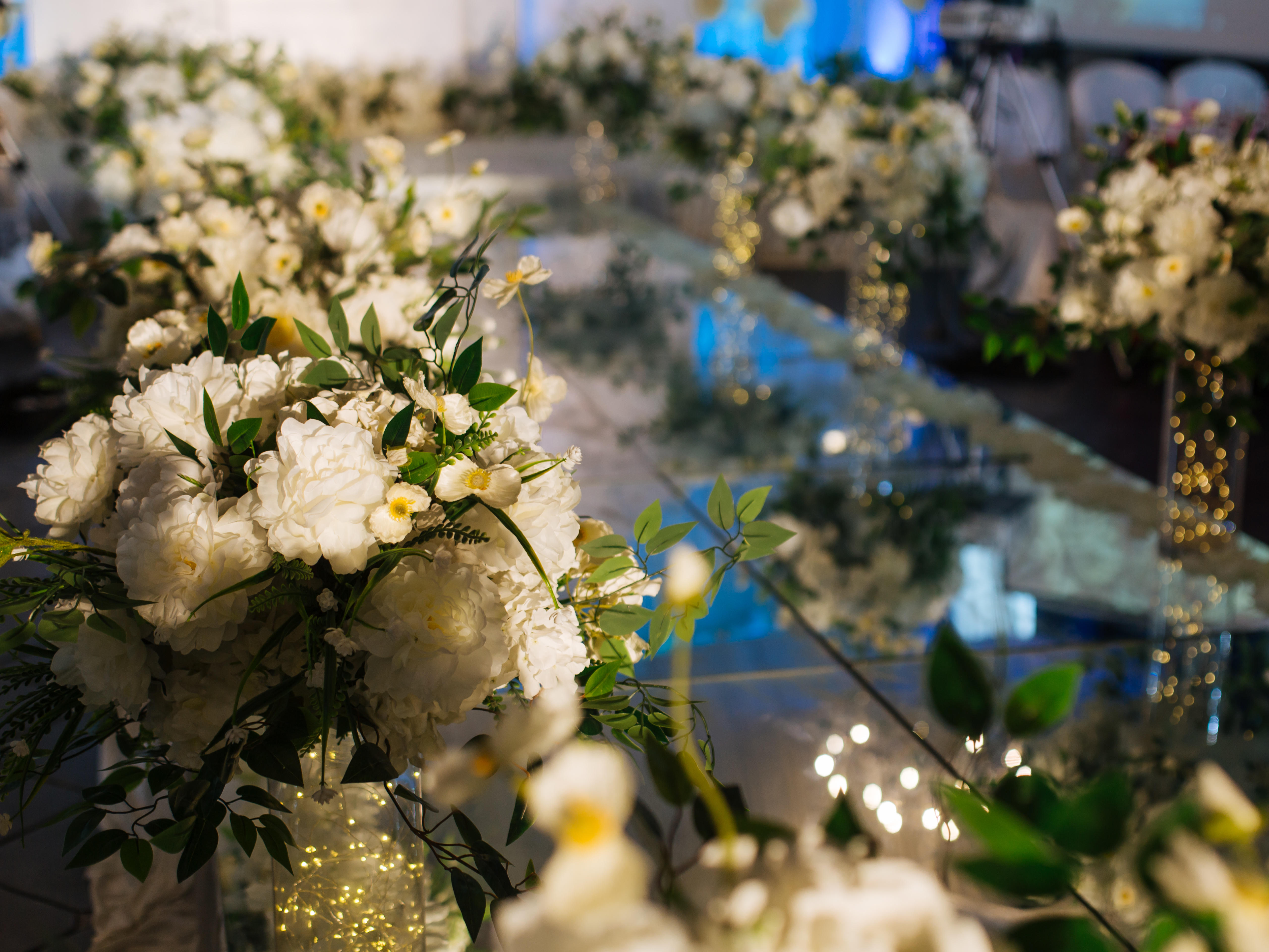 美乐婚礼《白绿清新西式婚礼》