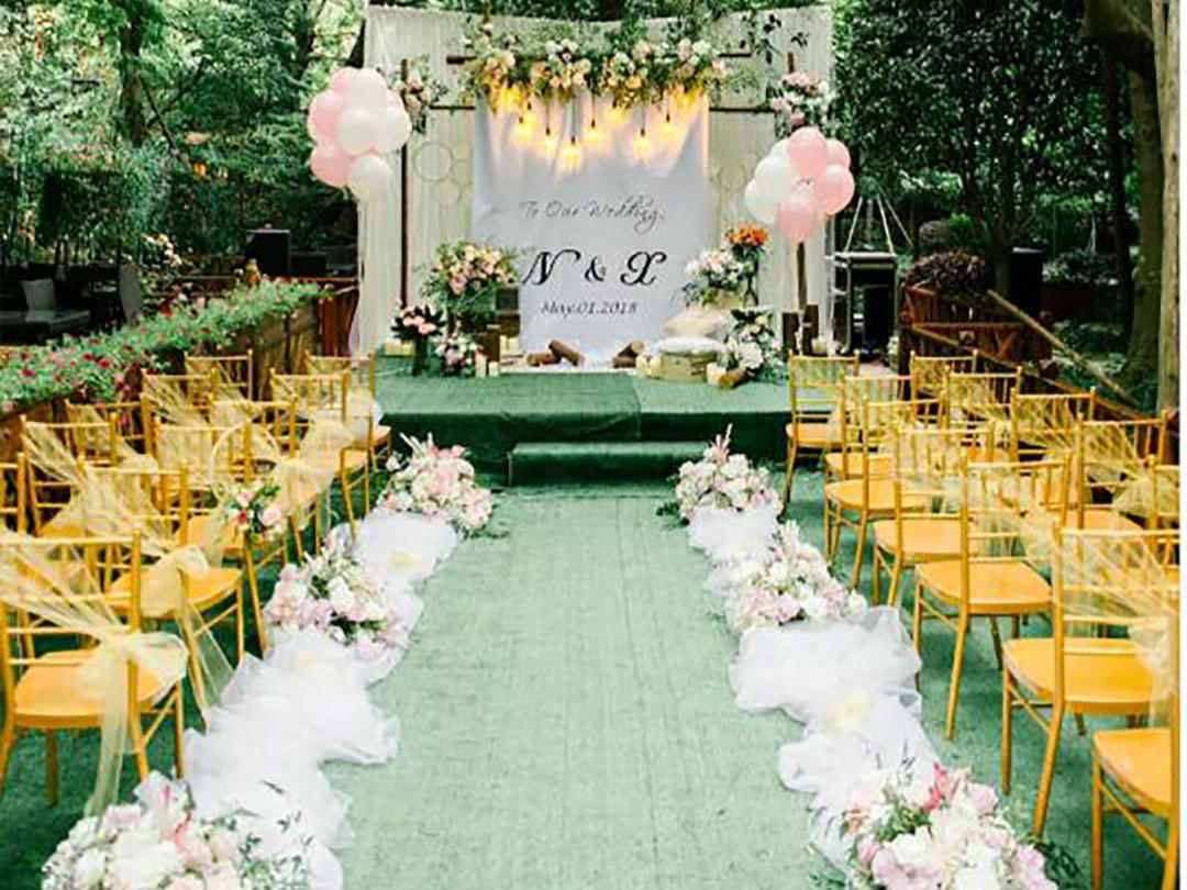 户外婚礼 小清晰 森系ins风