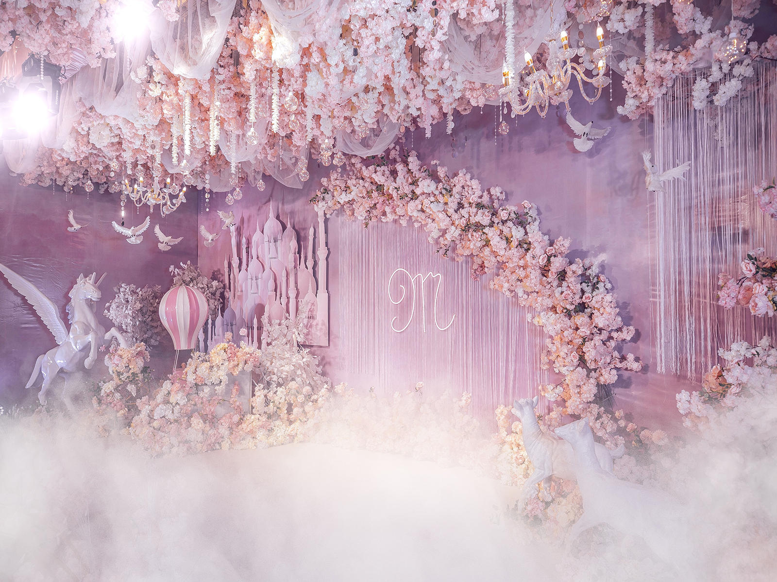 『玫木源』粉色系婚礼《筑一座城》城堡婚礼