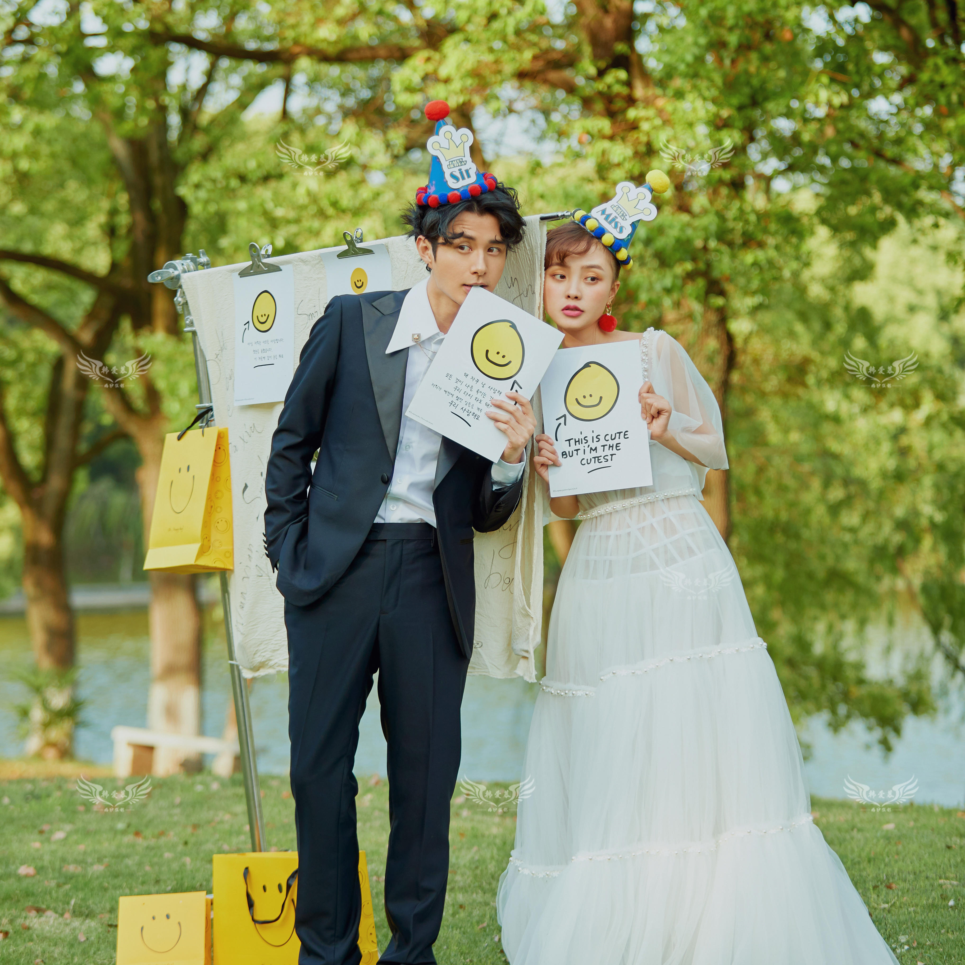 婚礼仪式感唯美外景婚纱照