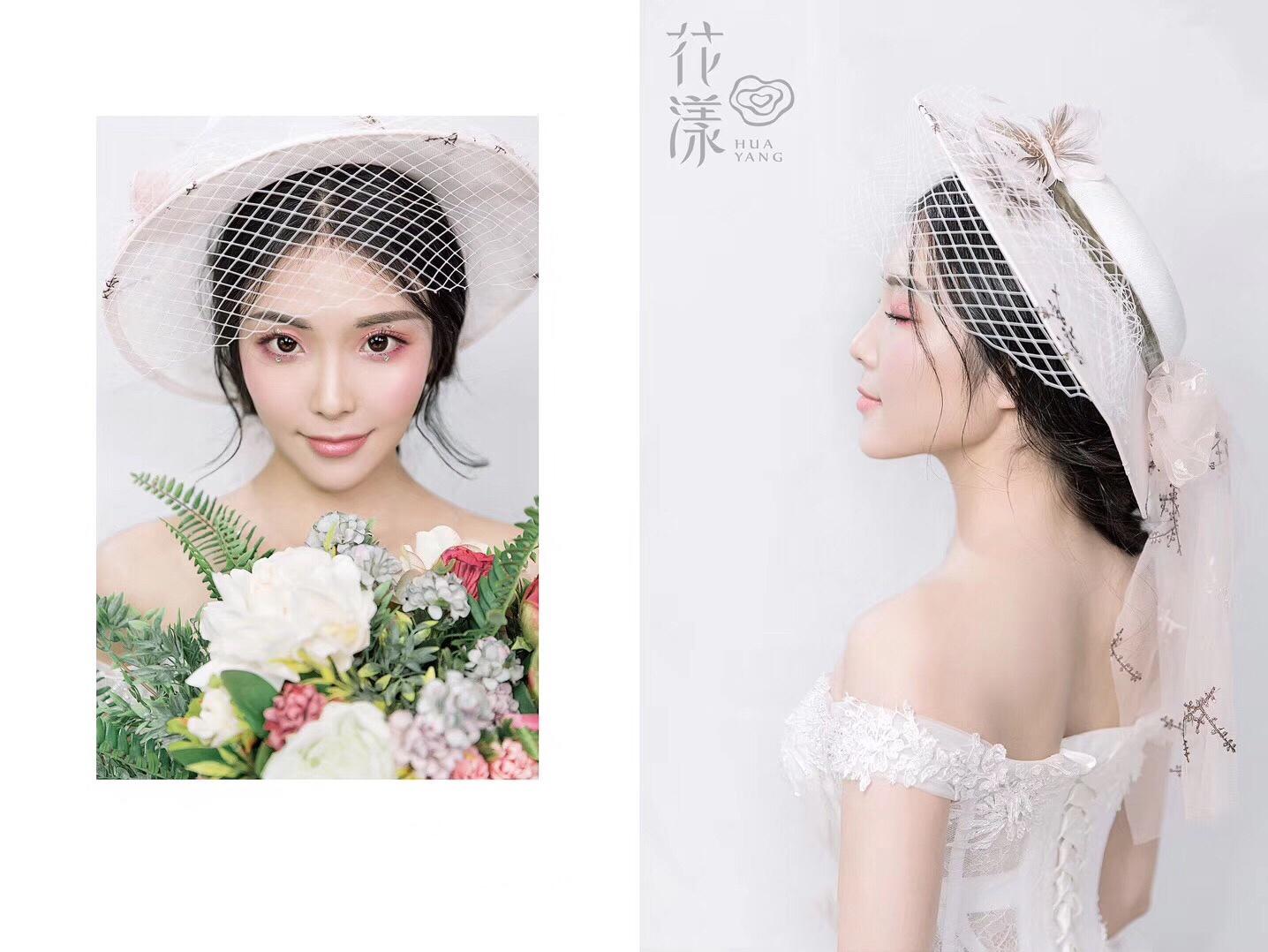 花漾婚纱造型 精致婚纱礼服套系+资深级化妆师跟妆