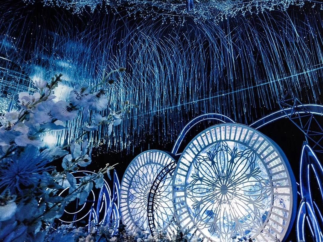 深蓝色银河 星月辉映 超豪华 深邃