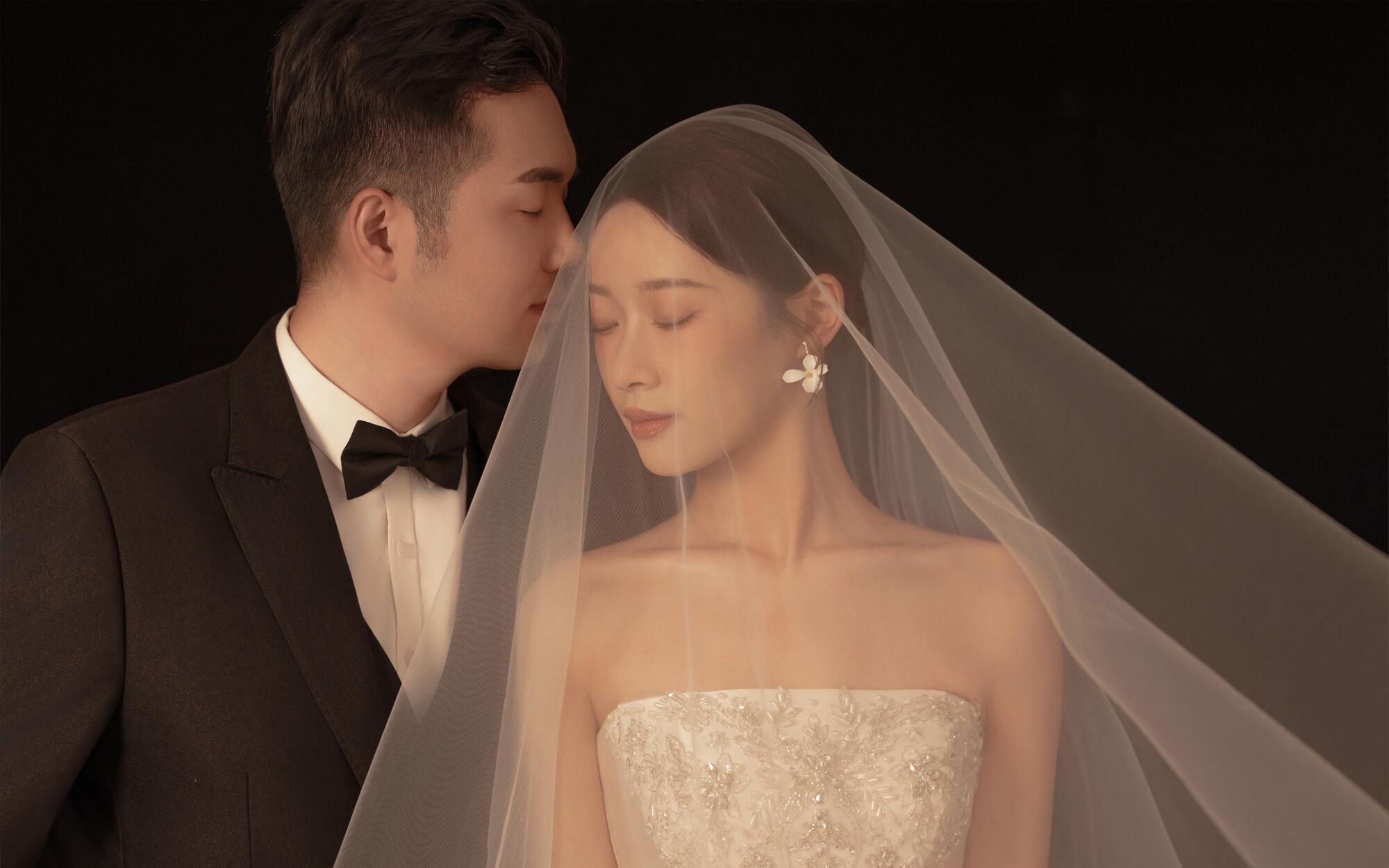 韩式高定系列客片欣赏！石家庄婚纱照推荐商家