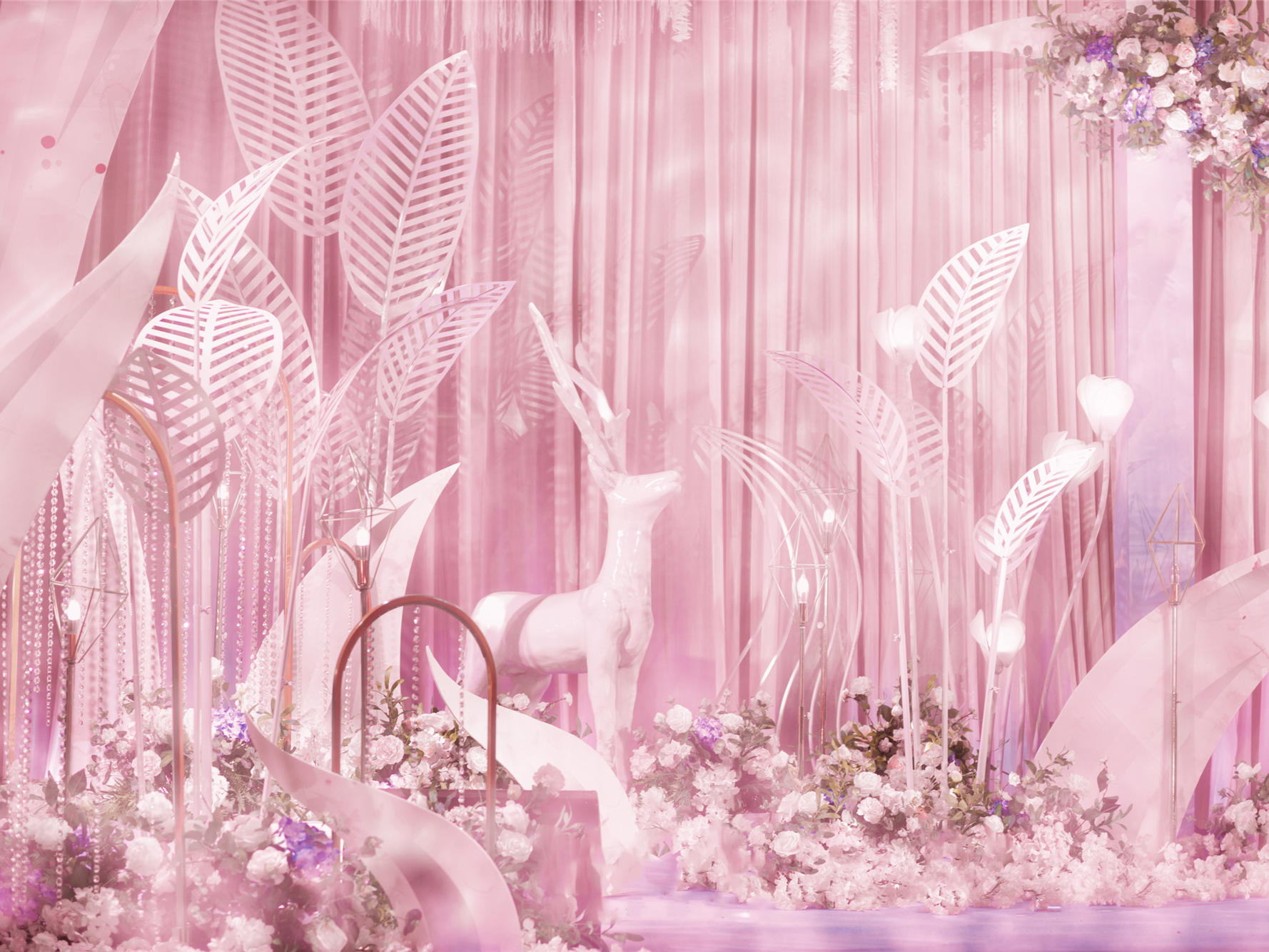 粉色梦幻婚礼  赠送首席四大金刚