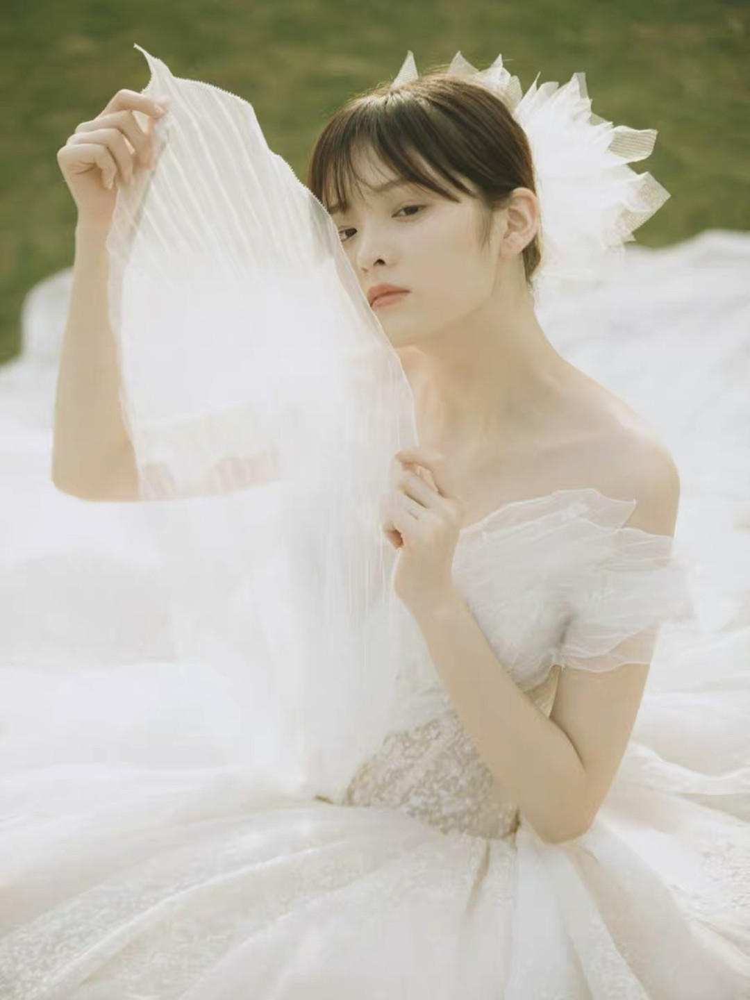 你就像天边的棉花糖 你笑起来真好看