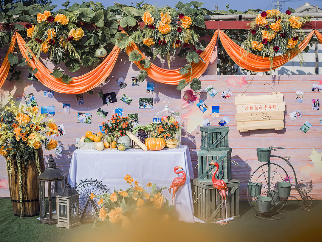 今生有约超性价比的庭院婚礼场布套餐