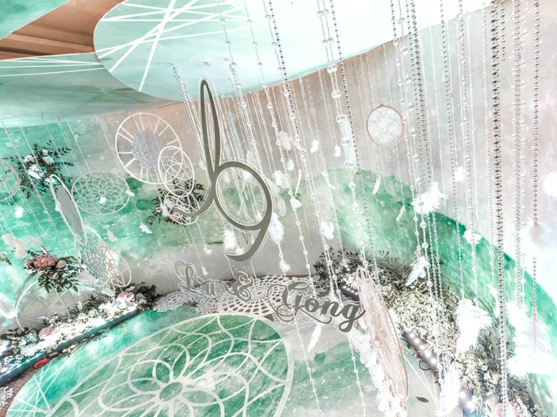 Coco——《捕梦》白绿治愈系婚礼