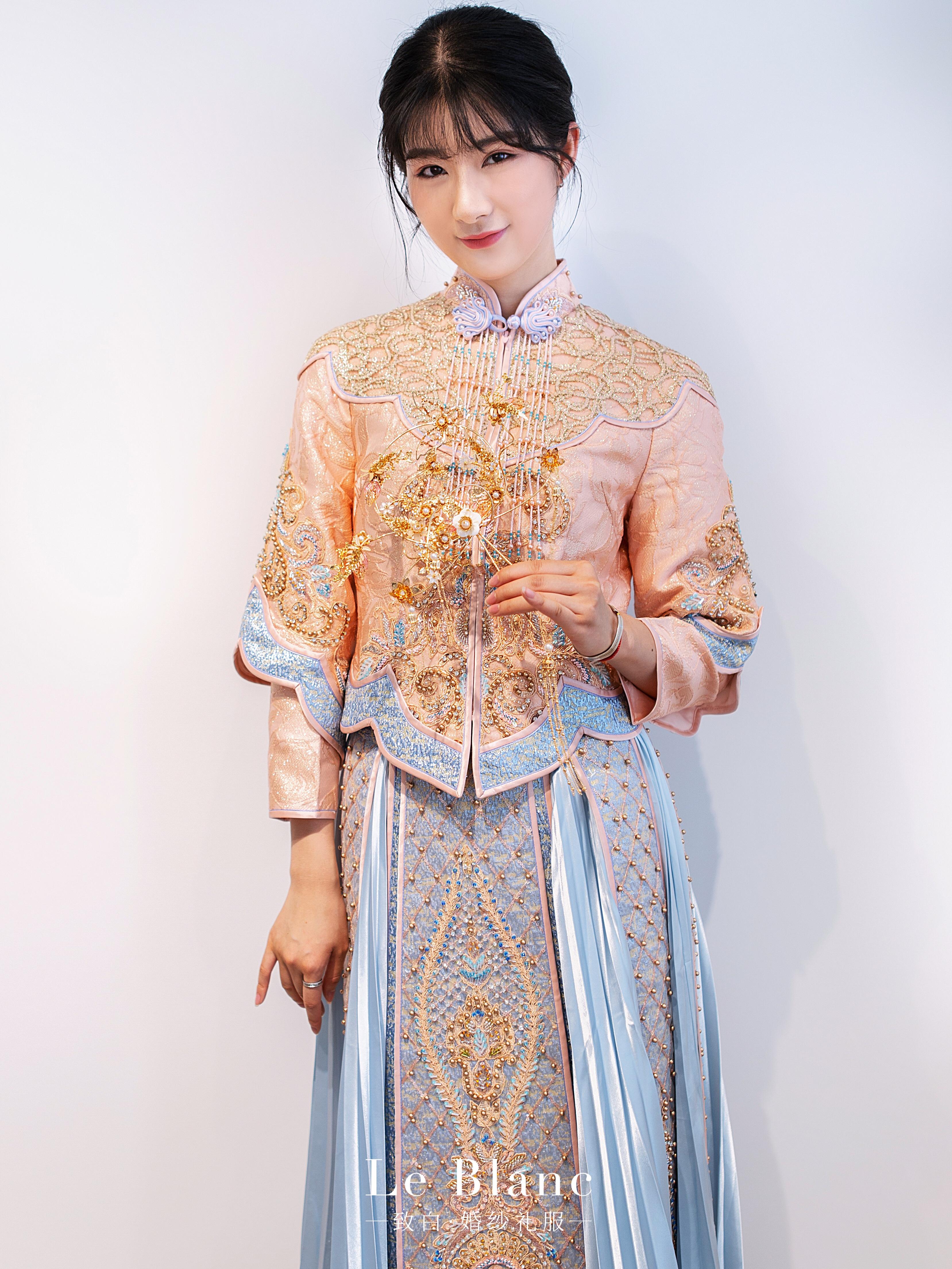 LeBlanc致白婚纱私人高级定制套系