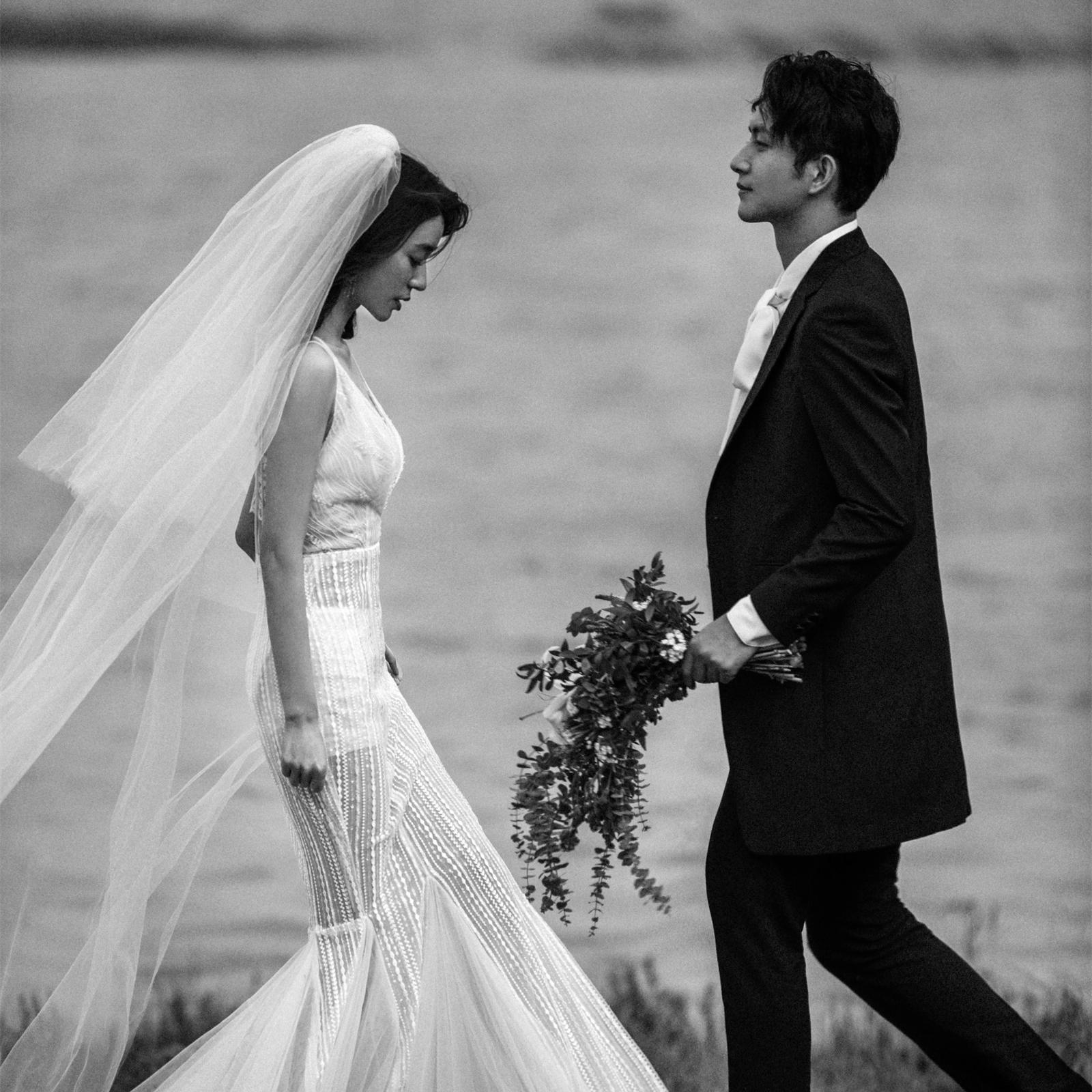北岛视觉 / 黑白纪实婚纱照
