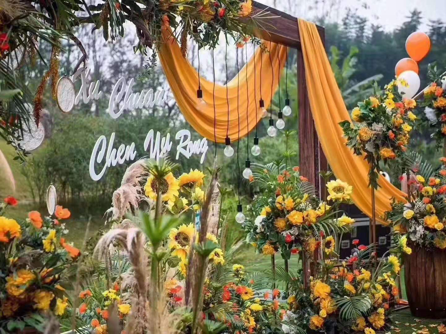 铜陵金满庭婚礼 草坪清晰