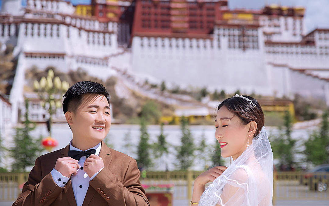 炘炎映画全球旅拍西藏站市区婚纱照 +布达拉宫