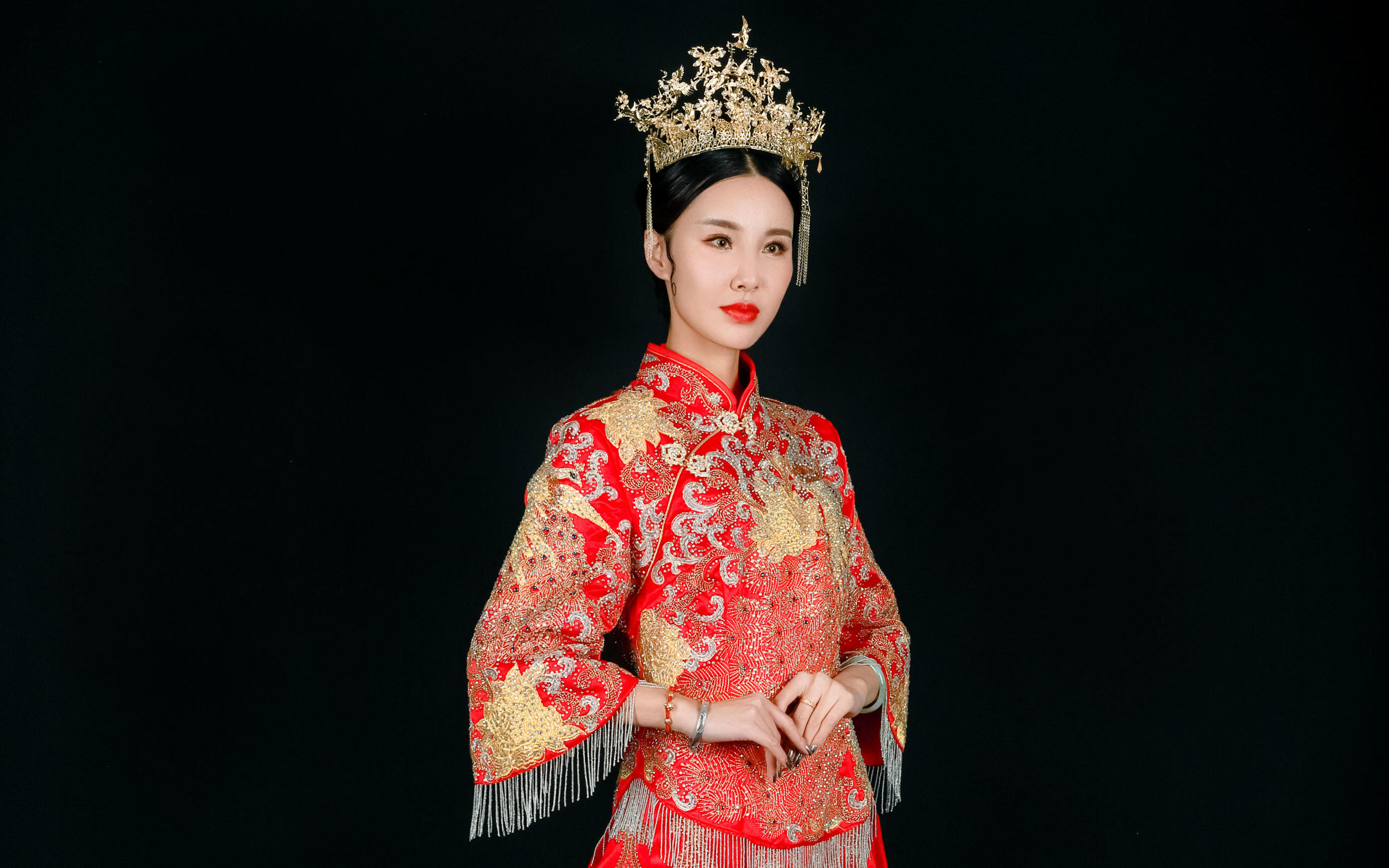 【孔雀皇后】@煜小腰MODEL@婉美新娘