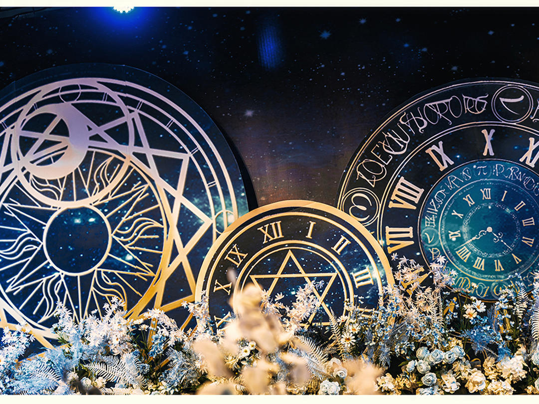 【石家庄sunny喜铺】湛蓝星辰/静谧蓝婚礼