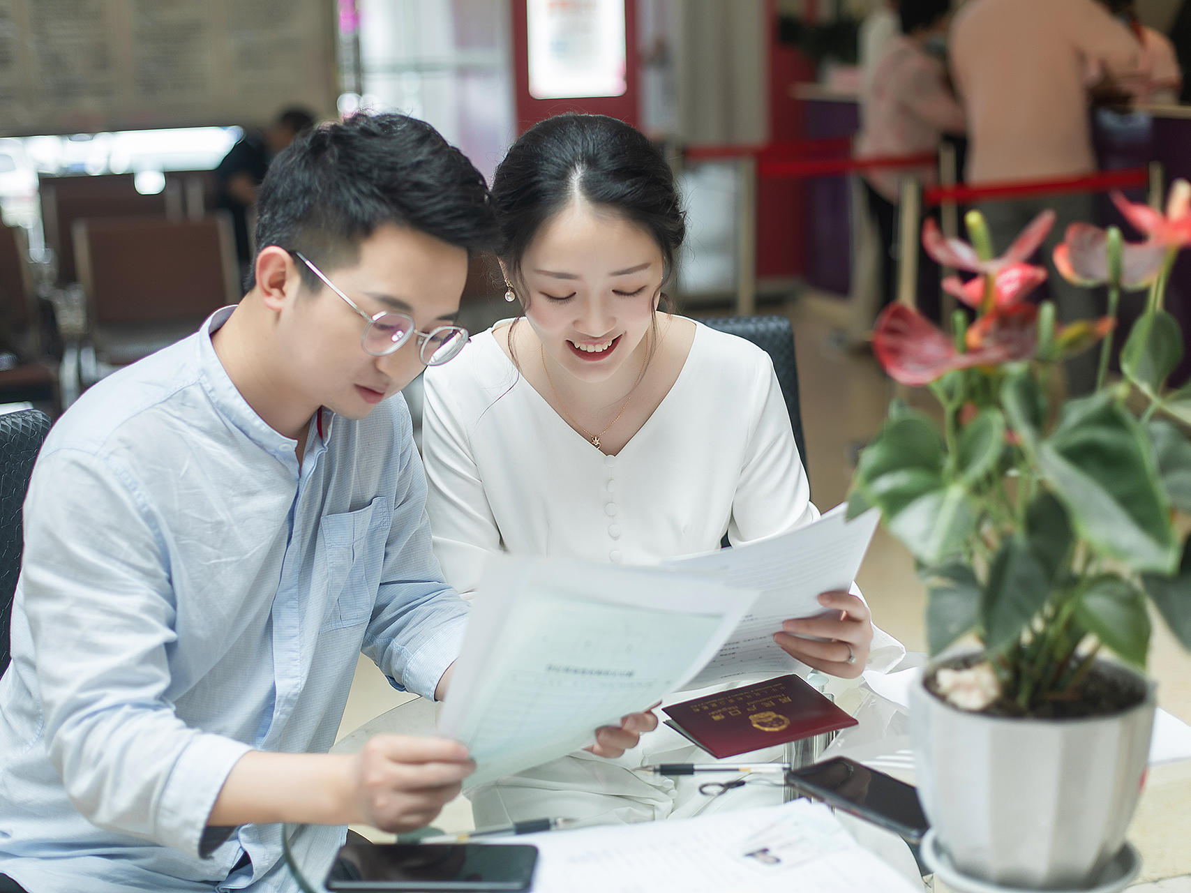 领证跟拍  记录幸福时刻