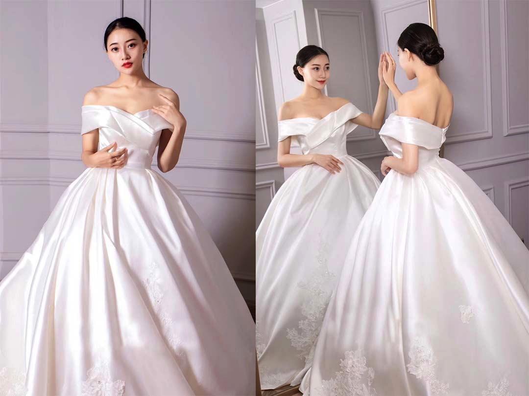 【超值租赁五件套】秀禾+仪式纱+敬酒服+伴娘服