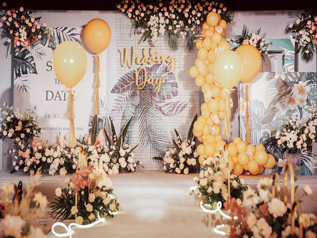 【卡朋宴会定制】 INS风  棕榈叶之夏