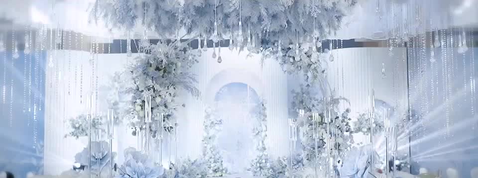 《壹合婚礼》淡蓝系 | 纯布置 |店家热卖款特推