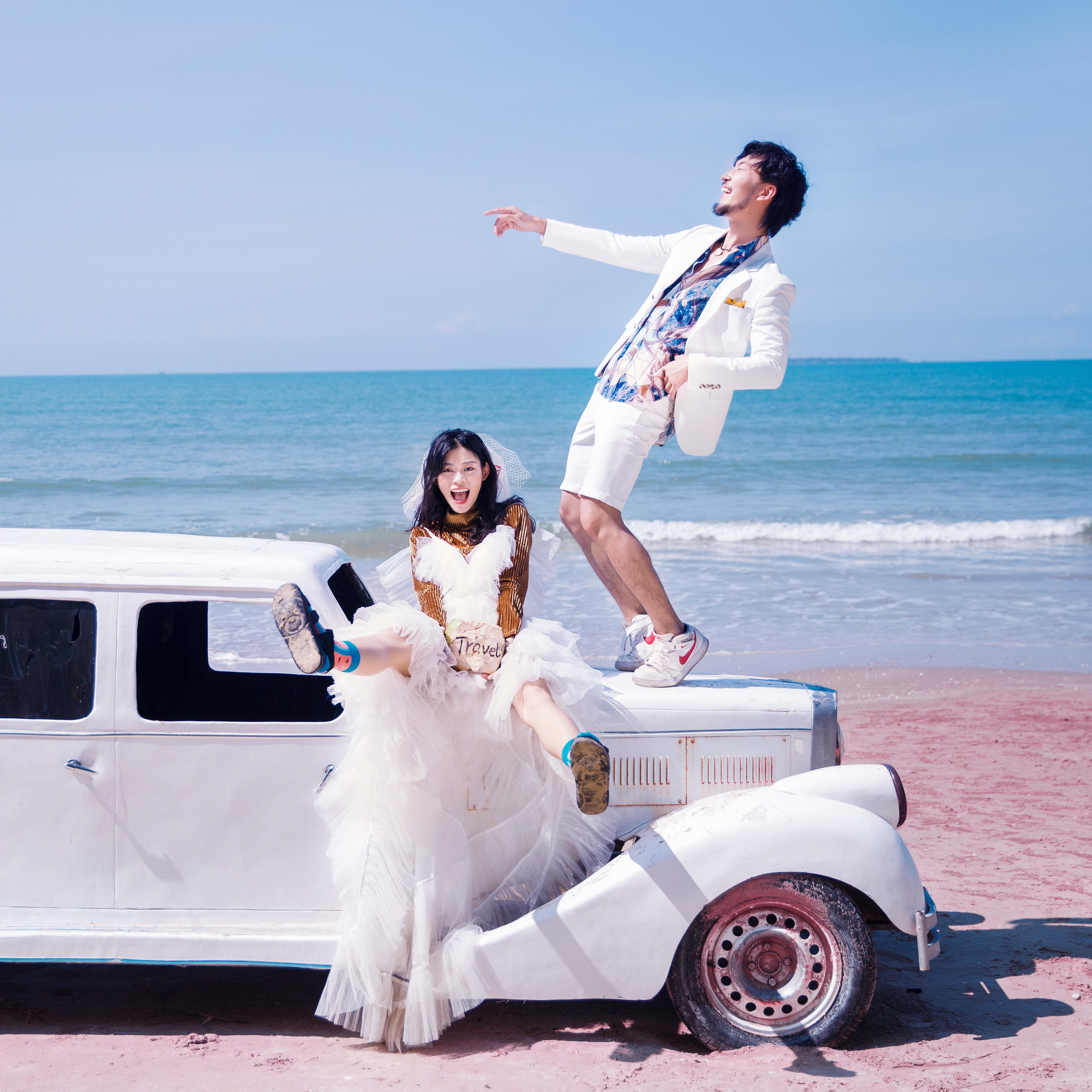 【三亚旅拍】一价全包+三天两晚+产品包邮+送婚纱