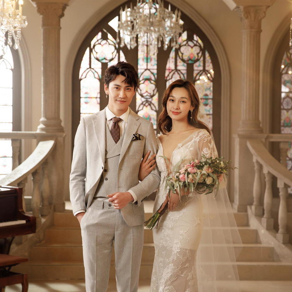 青禾蒙娜丽莎 超有仪式感的教堂婚纱照