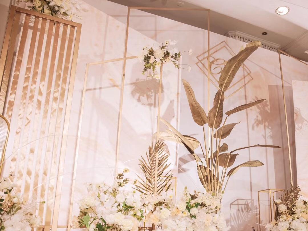 香槟色轻奢系列大气婚礼主题