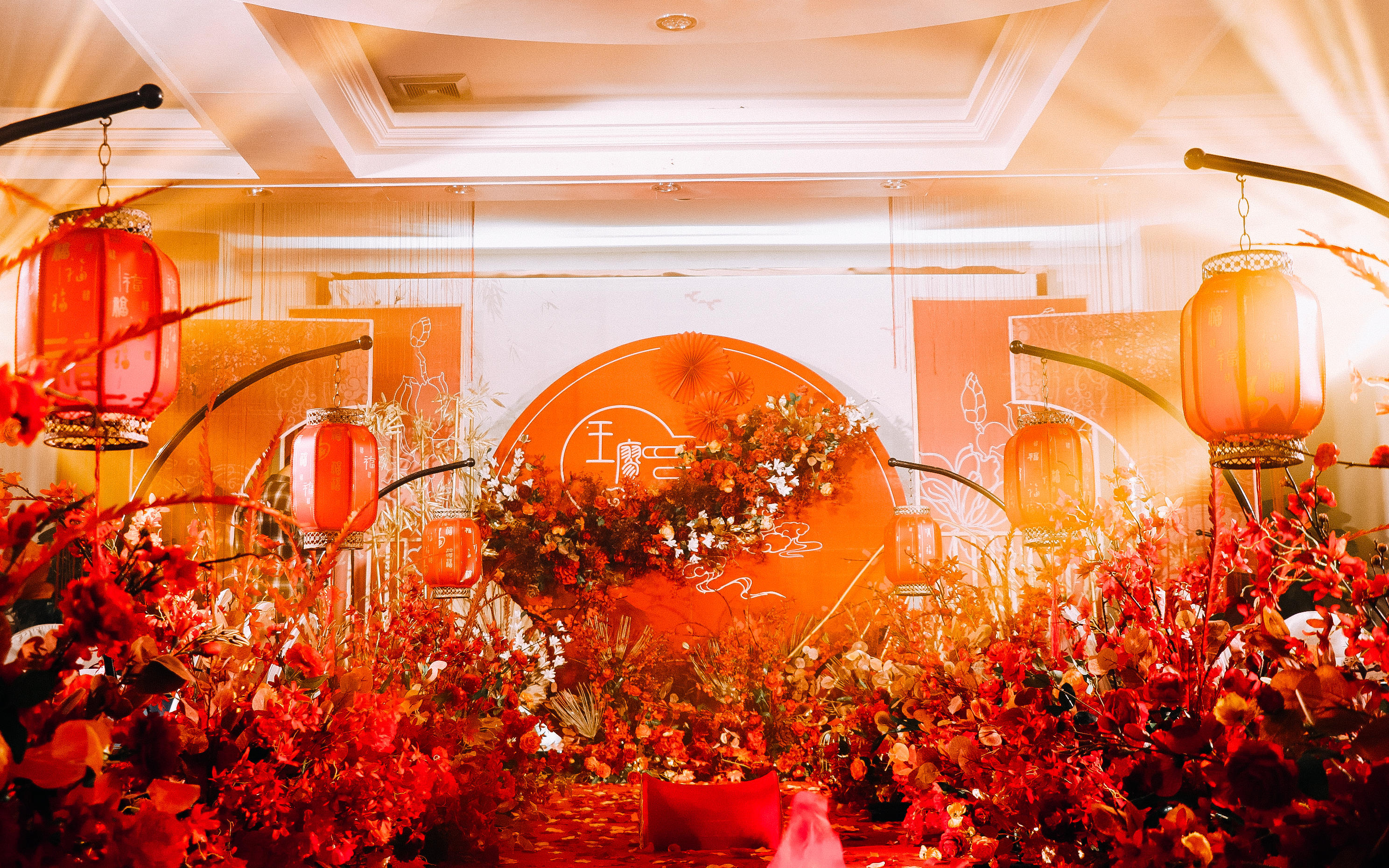 1314婚礼·酒店红色系婚礼/精致小预算婚礼