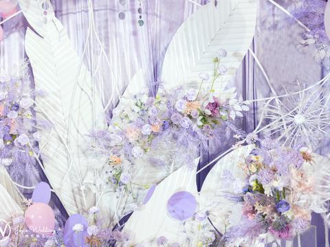 【悦色婚礼】浪漫香芋紫色婚礼
