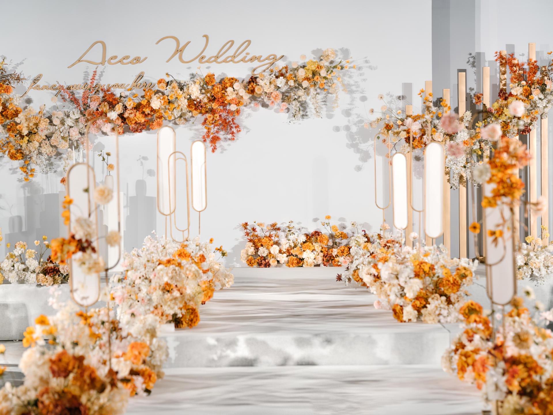 【千禧婚礼】|清新暖橙色