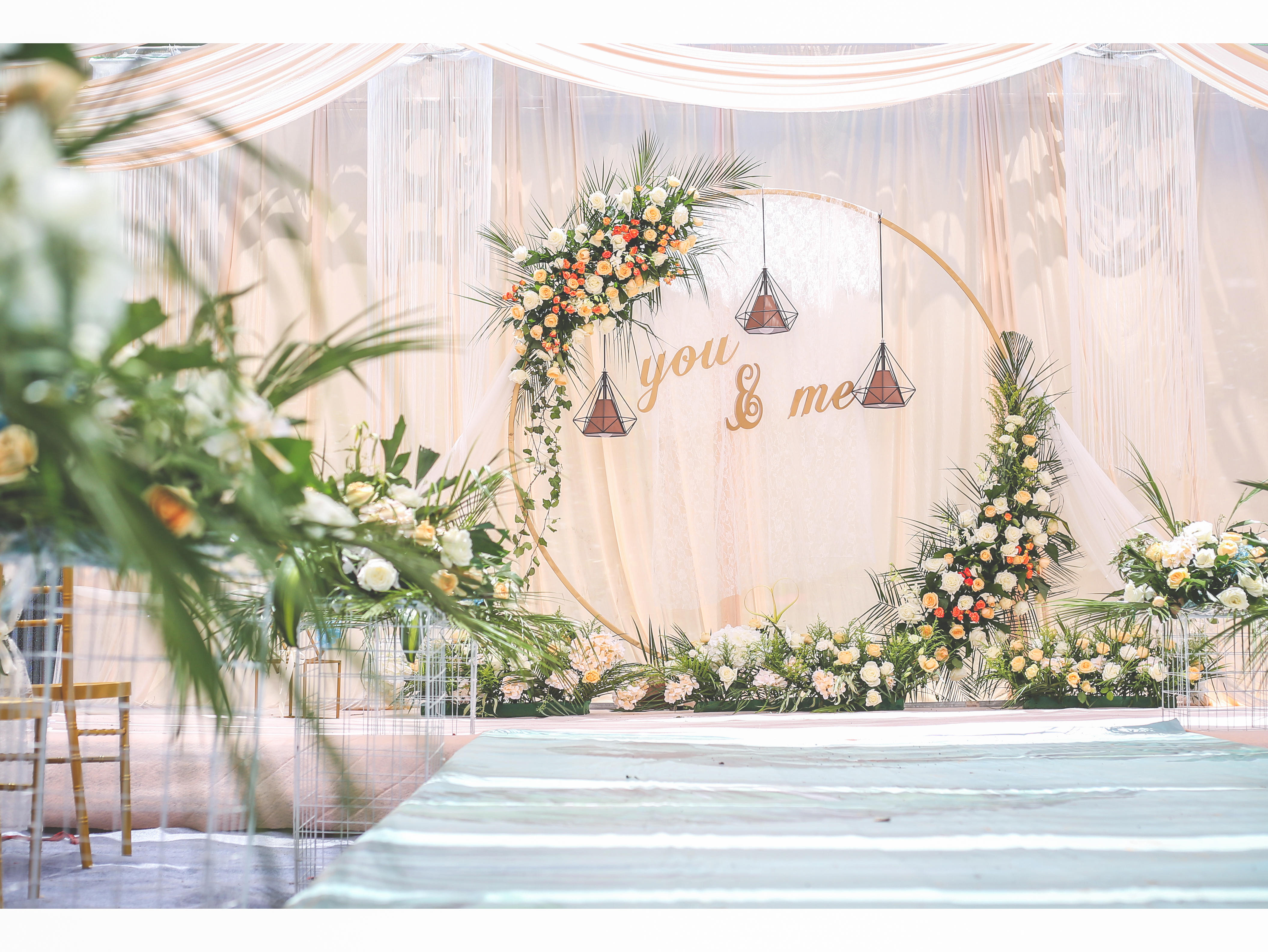 不担心回老家办婚礼，《You&Me》庭院婚礼
