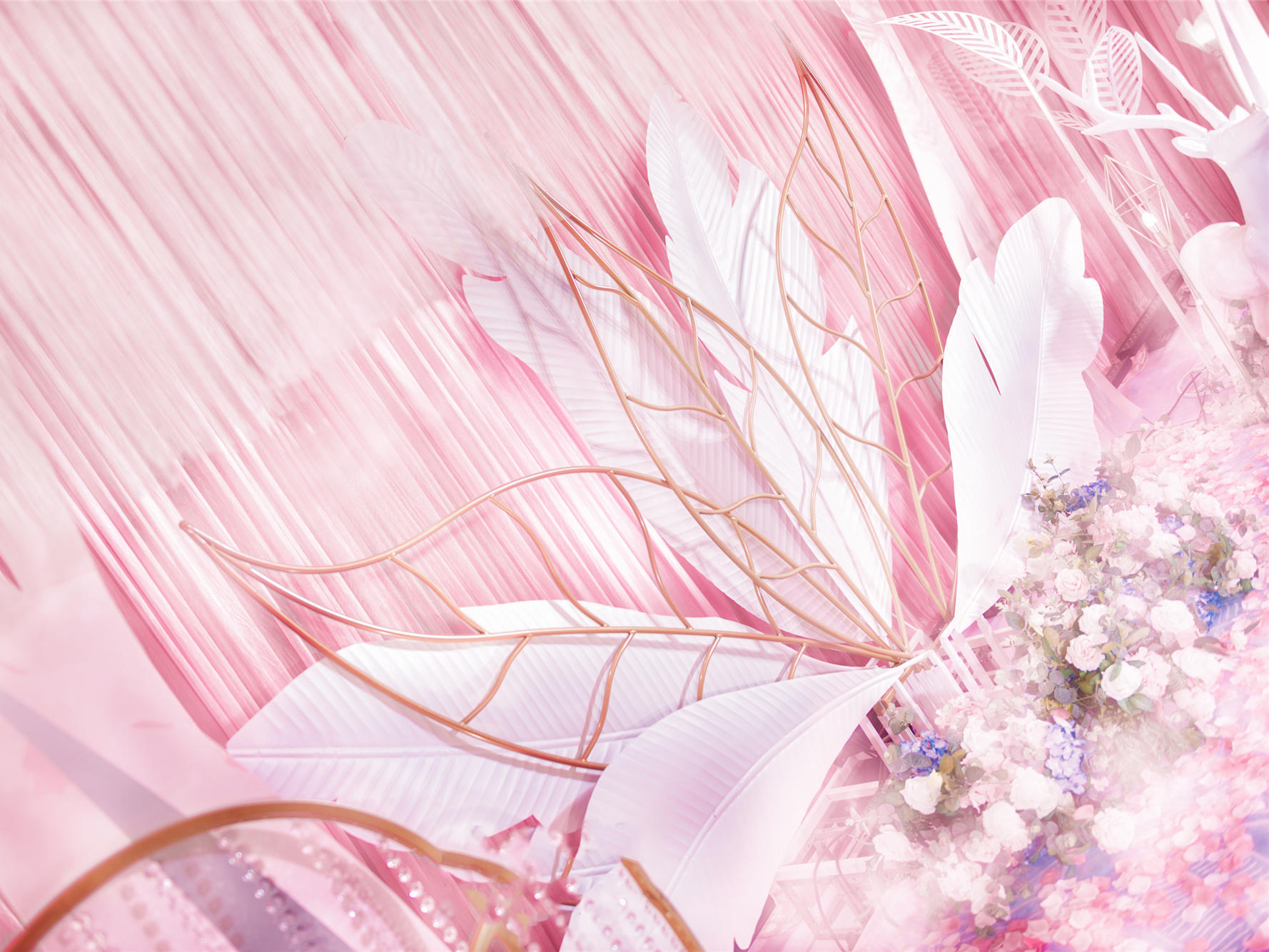 粉色梦幻婚礼  赠送首席四大金刚