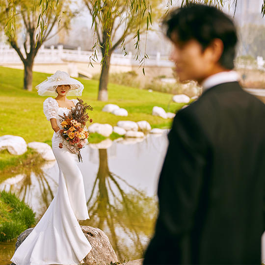 客片欣赏·ins婚礼森系系列