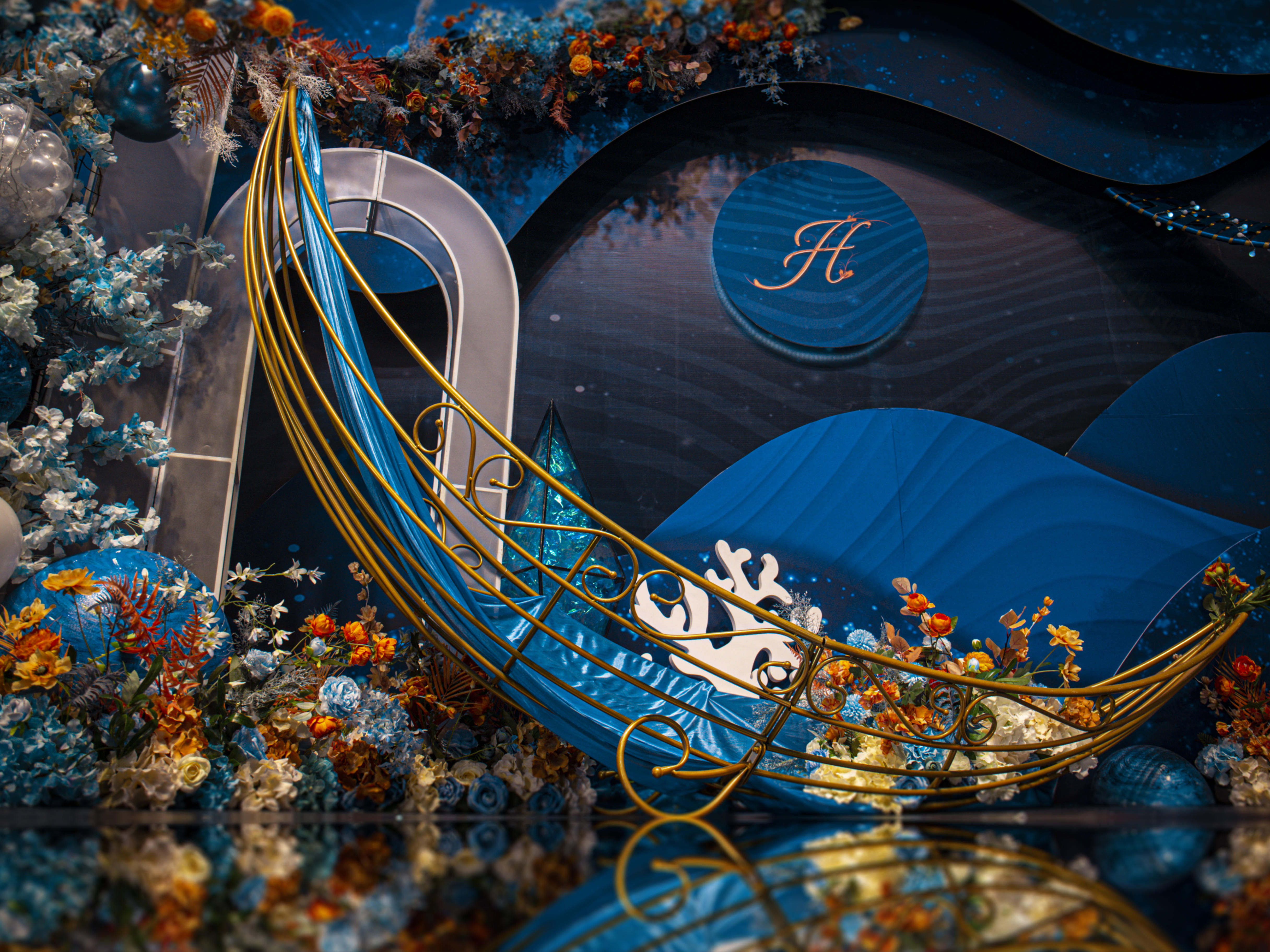 【觅合婚舍】莫兰迪海洋婚礼「杉木&桦树」