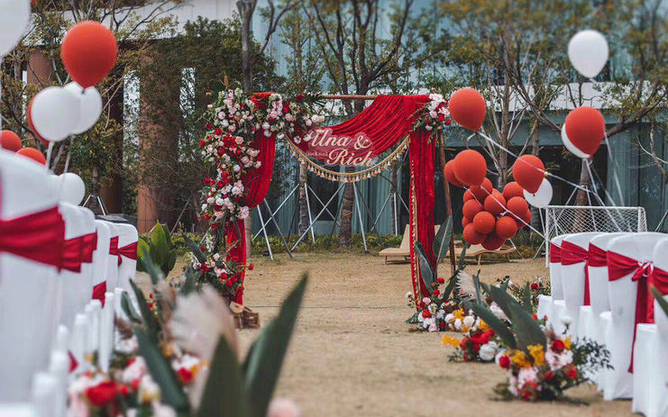 【唐礼禧事】清新户外主题婚礼定制