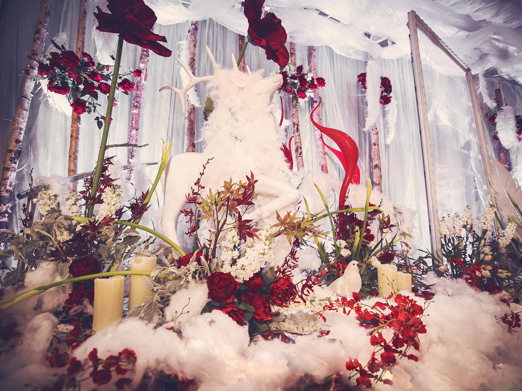 【幸福工厂】---白红色主题婚礼