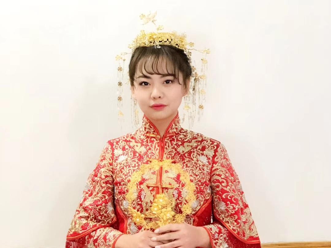 凯瑟琳婚纱礼服化妆造型主管老师 全程跟妆