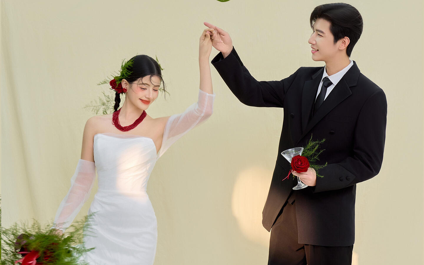 氛圍感拉滿 簡約韓系婚紗照簡約婚紗照