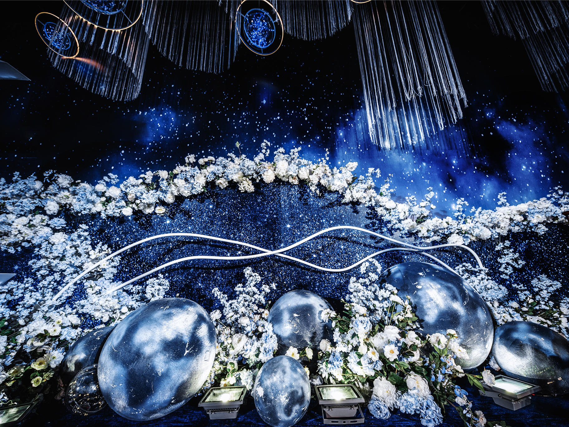 【鹿秘婚享】蓝色星空系婚礼/大气深邃/浪漫精致