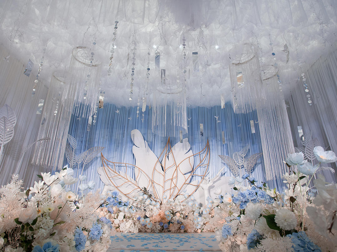 【爱尚喜事】奢华蓝色全吊顶