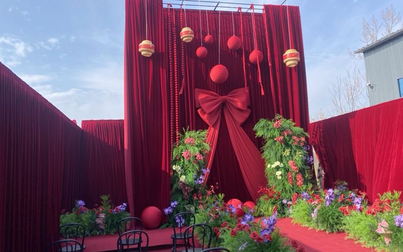 6米高挑高背景?兩側(cè)圍擋