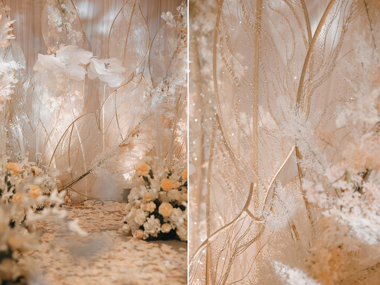 高雅香槟色婚礼 【日记】赠送主持可挑选